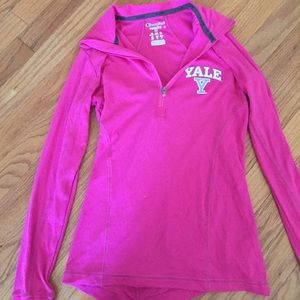 Pink Yale Athletic Sweatshirt