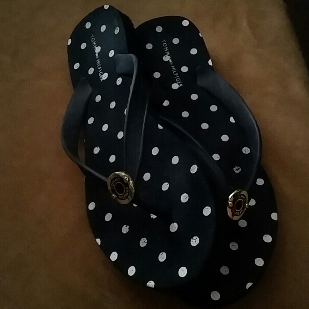 Tommy Hilfiger flip flops