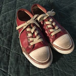 Frye lace up sneakers