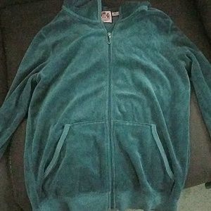 Authentic Juicy Couture Hooded Velour Sweatshirt - image 1