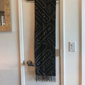 Reversible Wool Coach Scarf