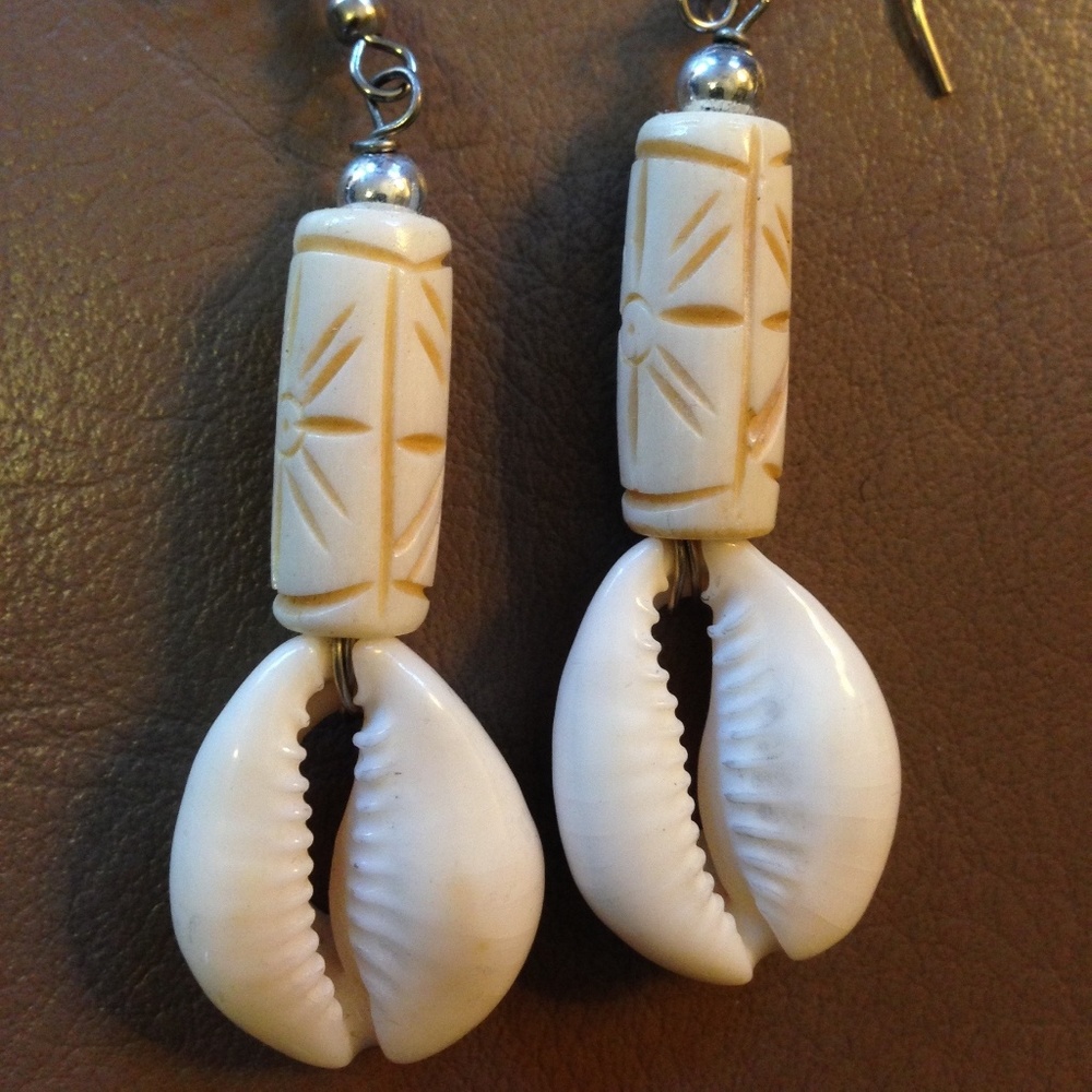 Cowrie Shell Earrings