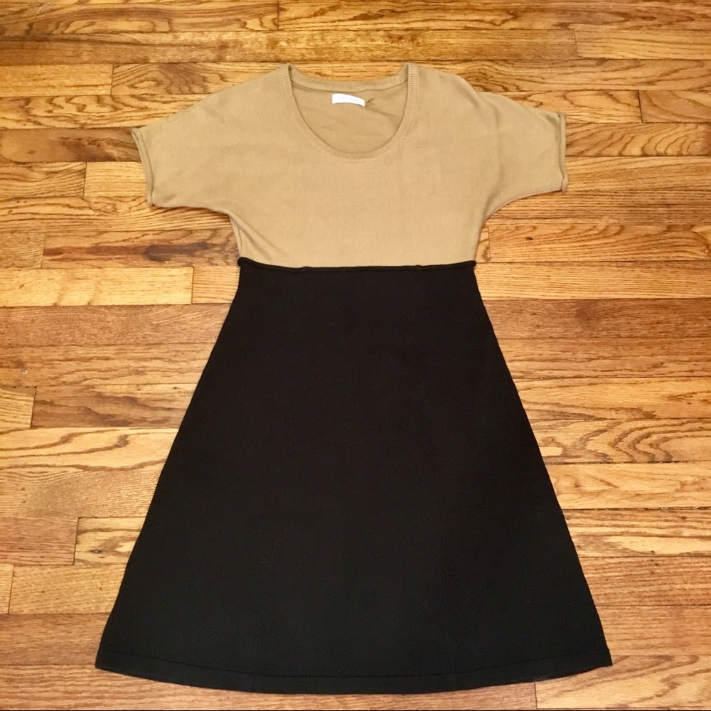 Calvin Klein Short Sleeve Sweater Dress