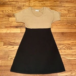 Calvin Klein Short Sleeve Sweater Dress