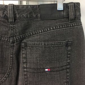 Black Tommy Hilfiger Jean Skirt