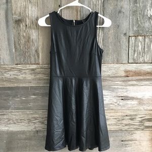 Pleather Dress