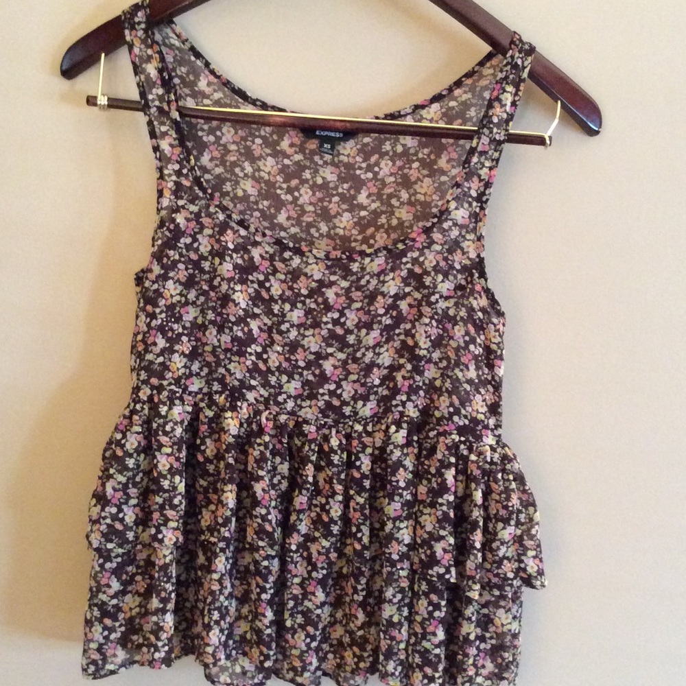 Express sheer tank