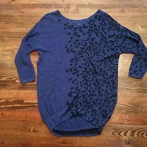 NWOT Apt. 9 Cheetah sweater M