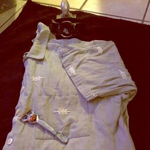 Men’s Button Front Casual Shirt