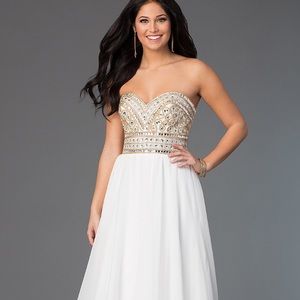 Madison James Ivory dress style 15-116