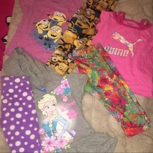 3 Character Legging and Shirt Sets