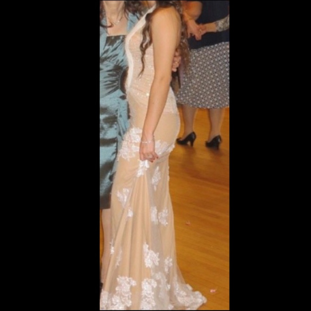 JASY Couture Designer Formal Dress Size S