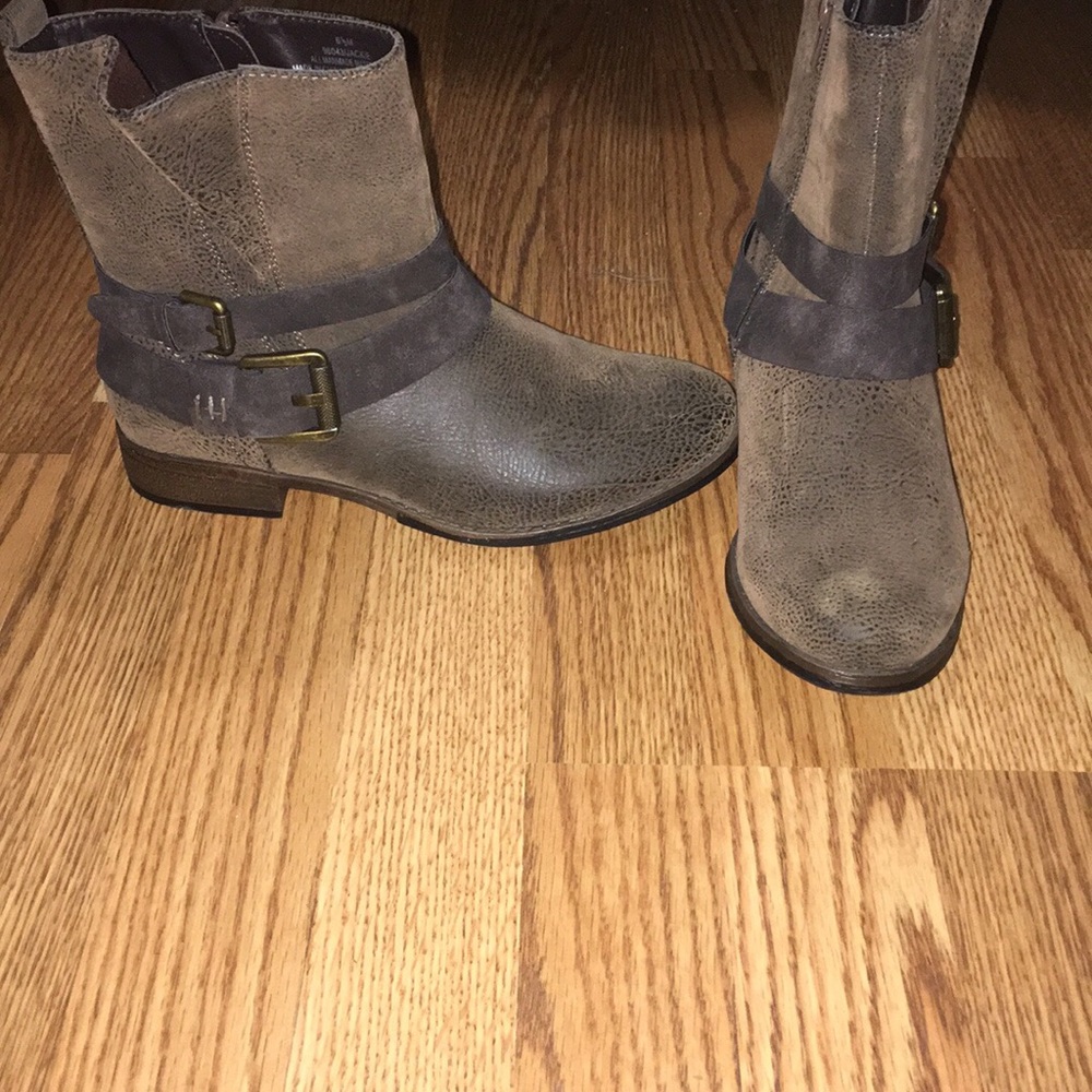 Brown women's boots - Picture 4 of 4