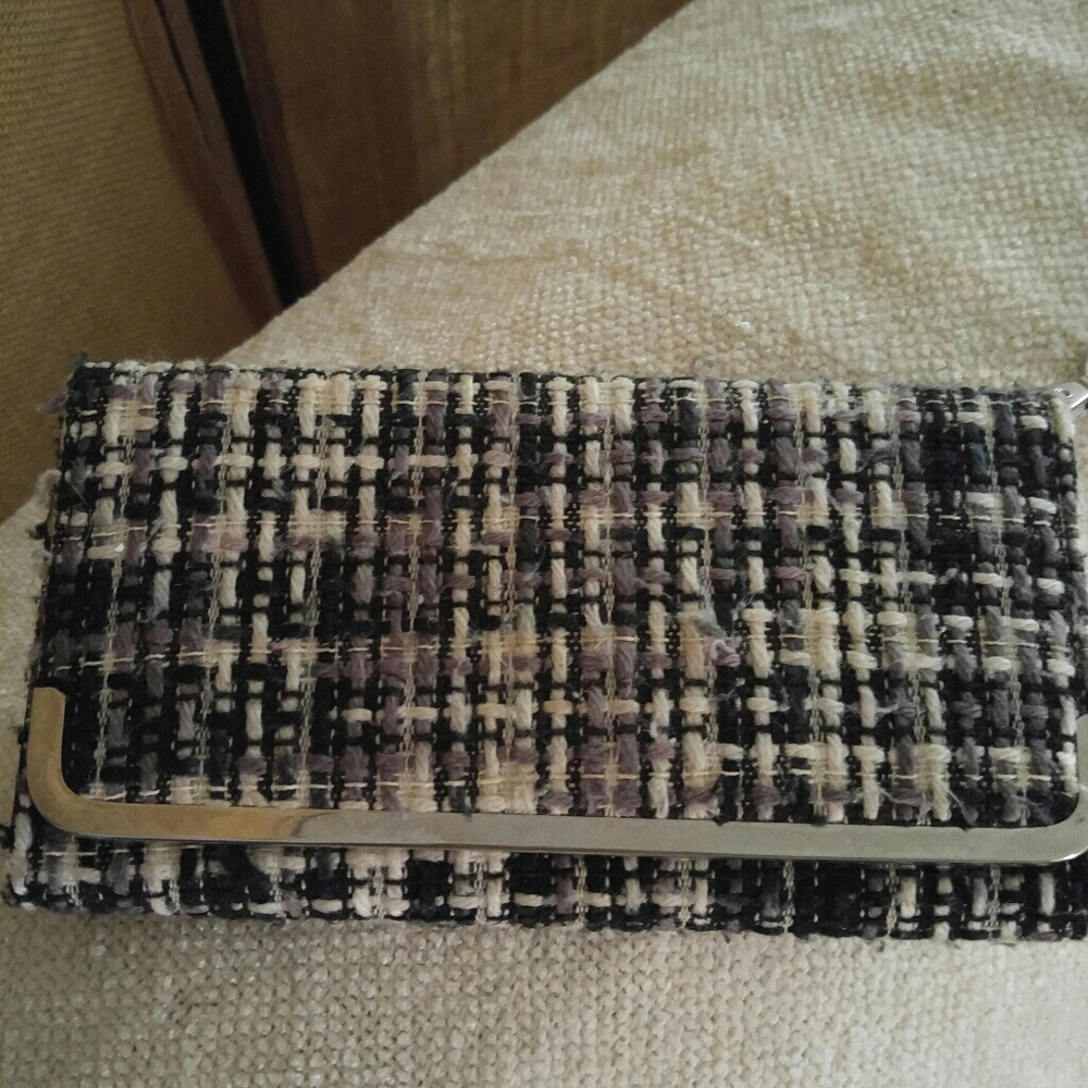 Charming Charlie's Houndstooth Print Wallet