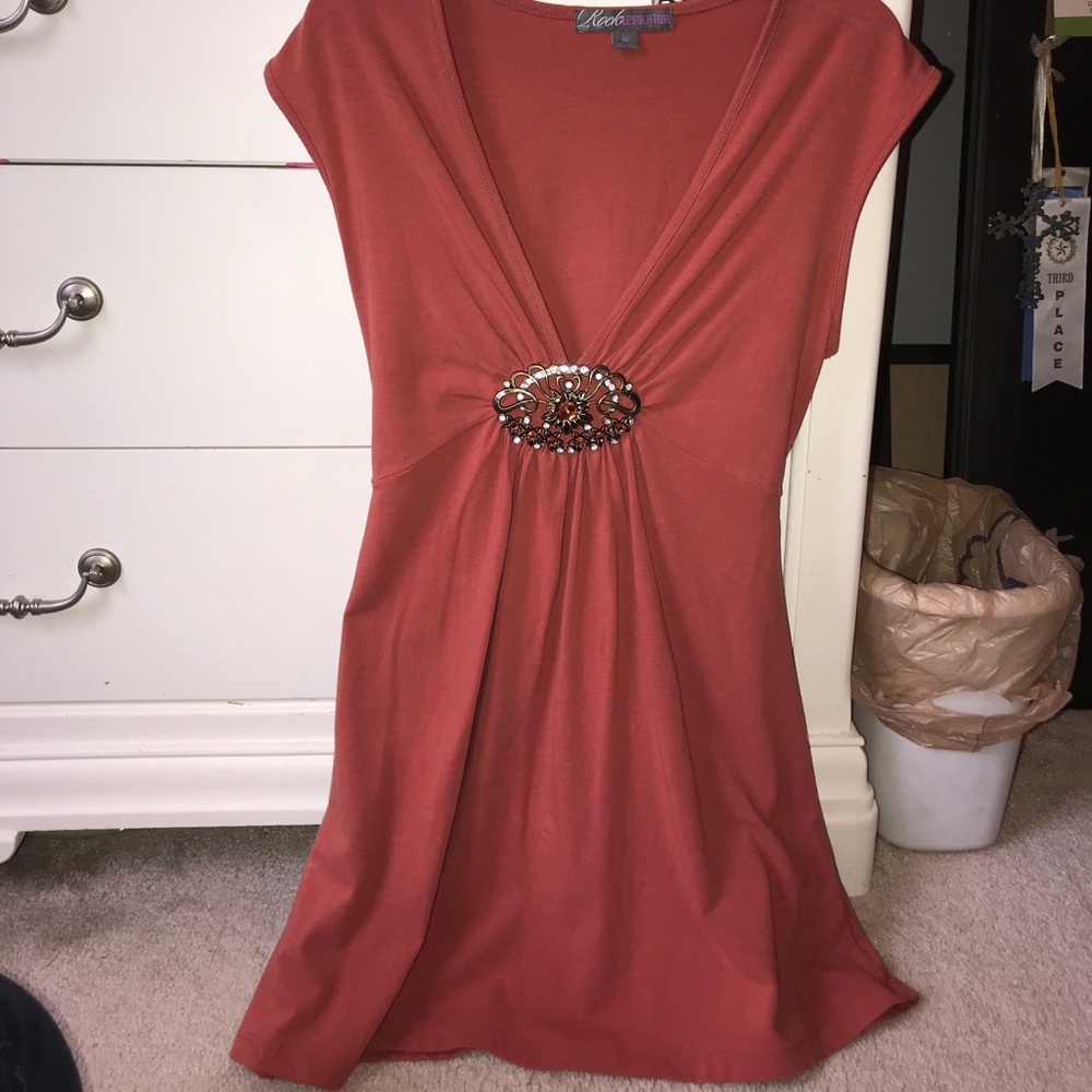 Chile red dress