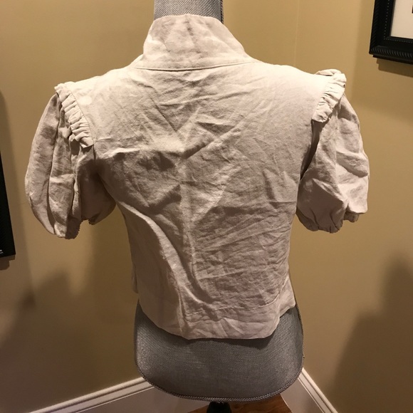 Casch  linen jacket - Picture 3 of 6