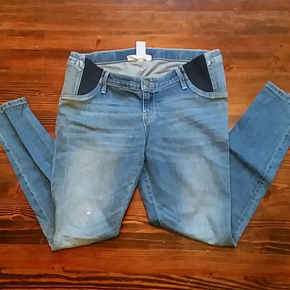 Liz Lange maternity Jean leggings Medium