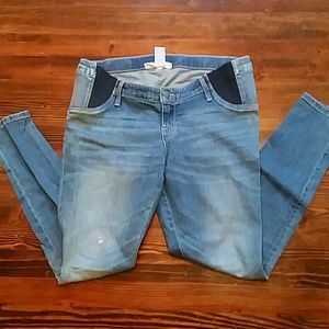 Liz Lange maternity Jean leggings Medium
