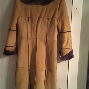 Oscar Leopold genuine shearling coat