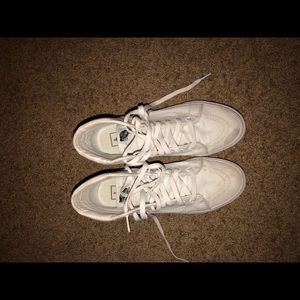 White high top vans