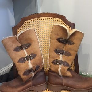 Brown boots