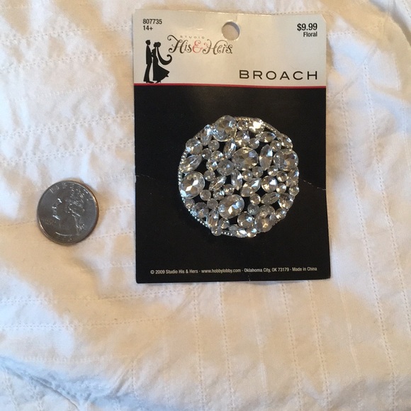 Crystal broach - Picture 4 of 4