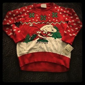 Peanuts 5t Christmas 🎄 snoopy ❤️ sweater
