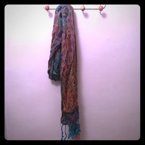 Gorgeous scarf - Indian woven new with tags.