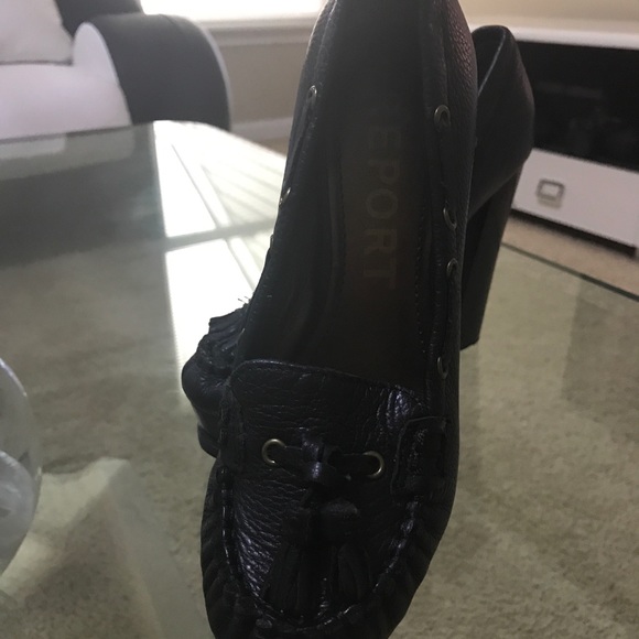 Real leather Report high heels - Picture 3 of 4