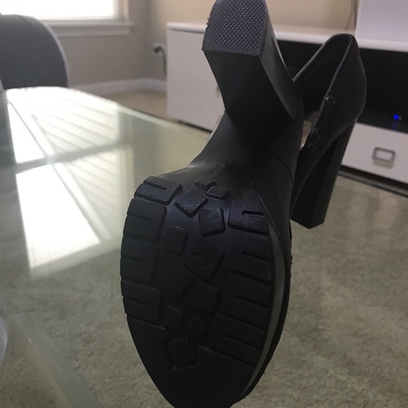 Real leather Report high heels - Picture 4 of 4