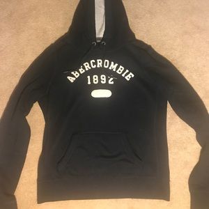 Abercrombie Classic Hooded Blue Sweater