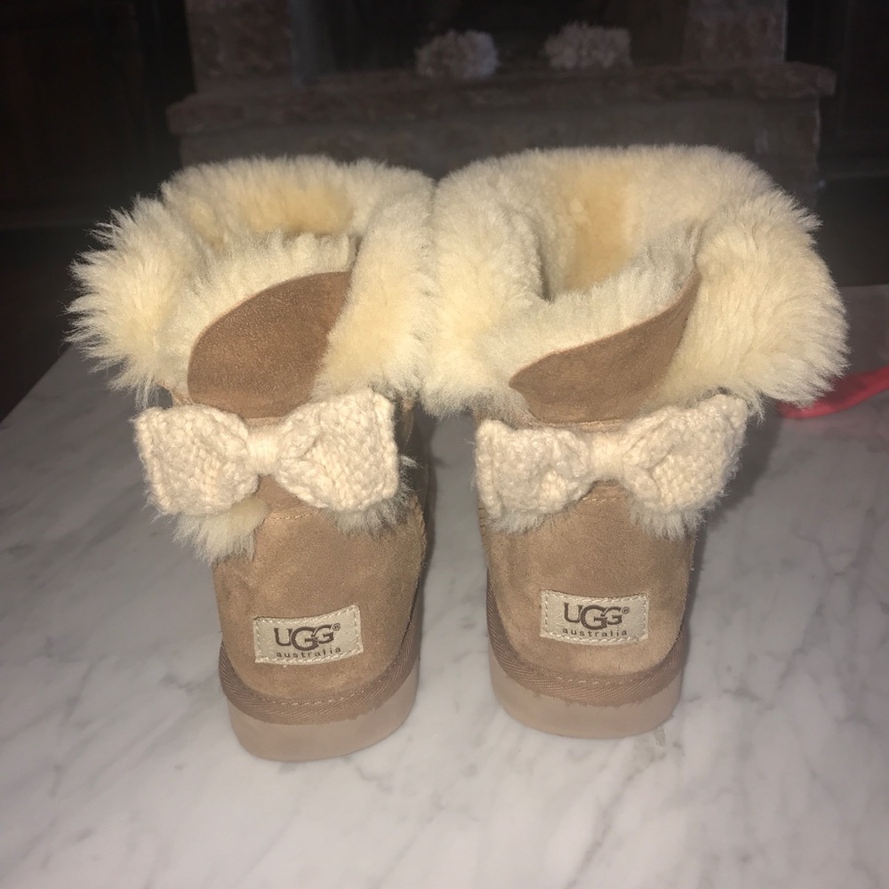 Bow back Ugg Boots