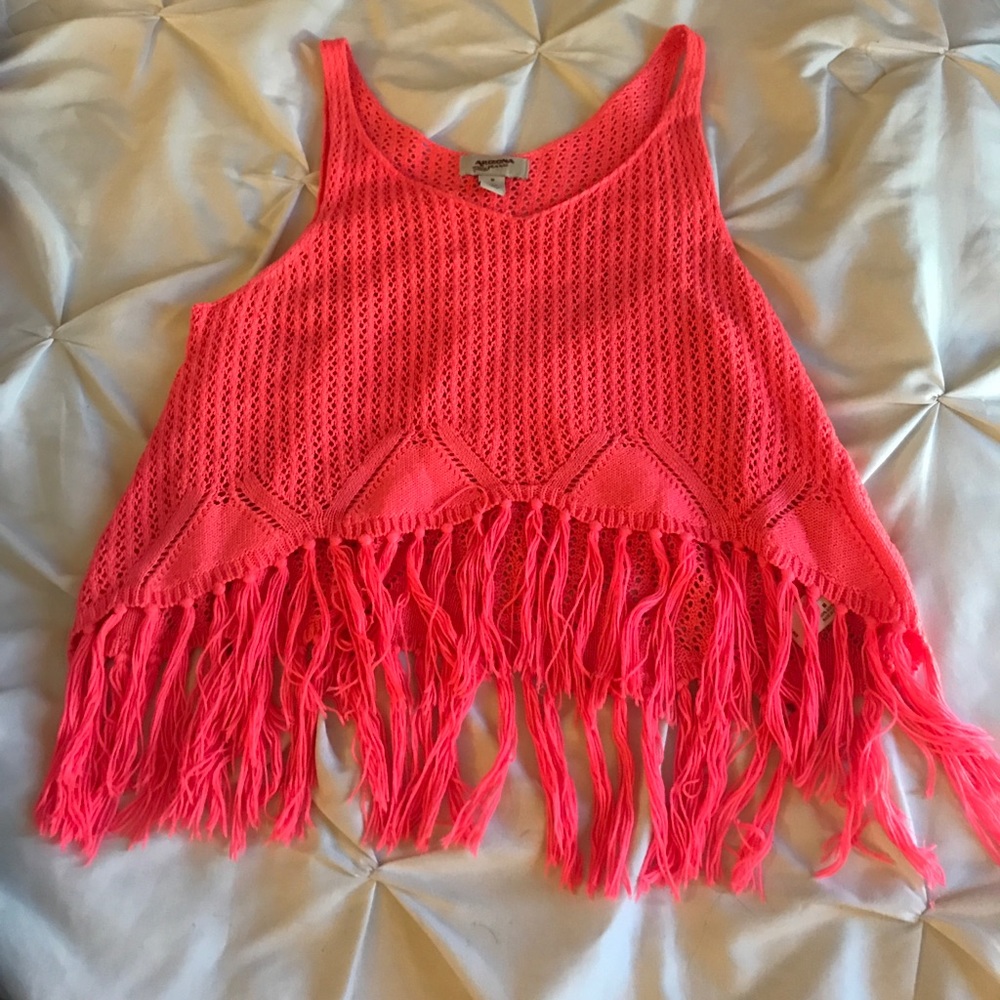 Arizona jean co. Pink knitted top