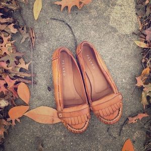 Pesaro flat genuine leather loafer