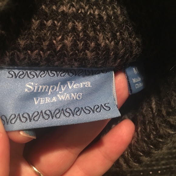 Vera wang for Kohl’s funnel neck sweater - Picture 3 of 4