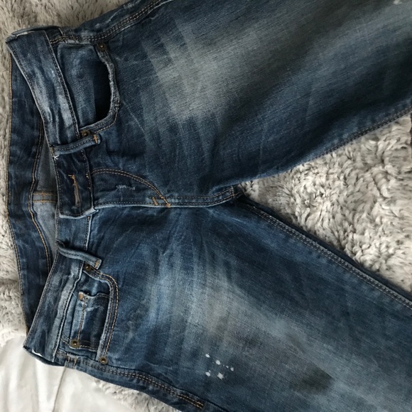 Distressed skinny jeans by express - Picture 2 of 6