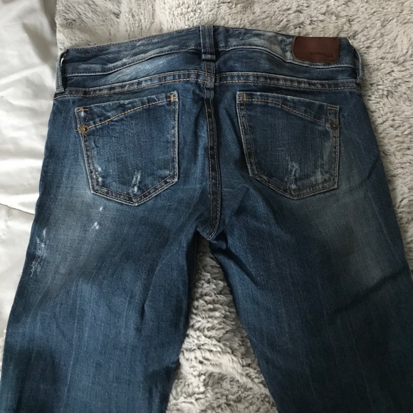 Distressed skinny jeans by express - Picture 3 of 6