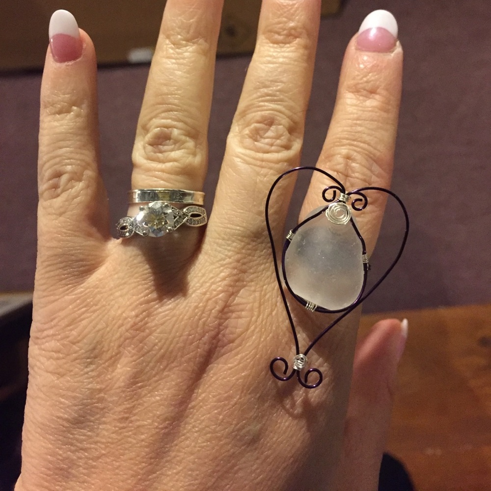 Sea Glass Ring