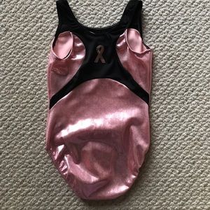 Like new size M GK breast cancer gymnastic leotard