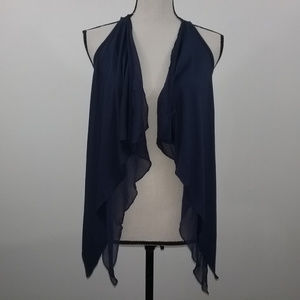 Eyelash Couture Womens Blue Top Size XS (A26)