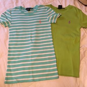 2 Polo tshirts