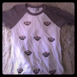 Diamond Wildfox couture baseball tee