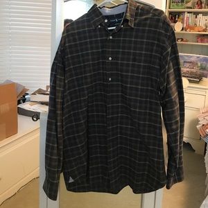 Brown plaid Ralph Lauren button down!