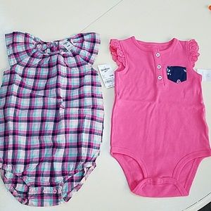 Carter's and Oshkosh onesies