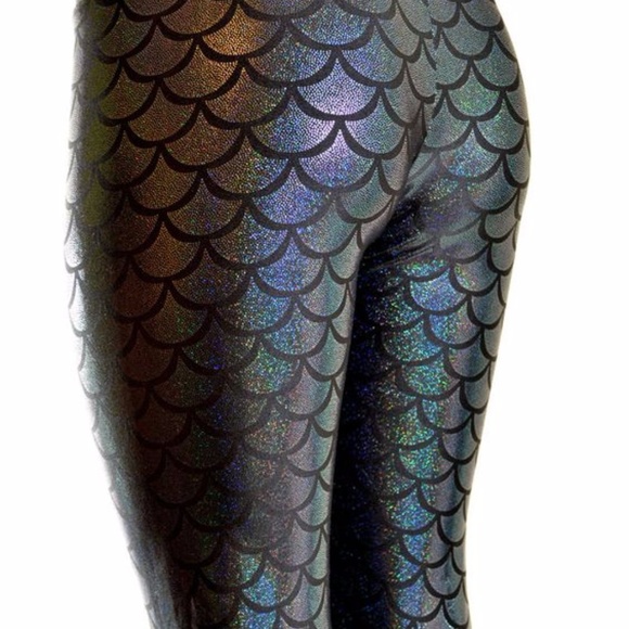 Siren Iridescent Legging Gunmetal Mermaid - Picture 5 of 5