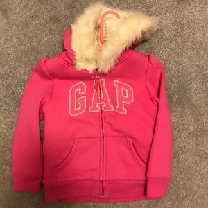 Pink zip up
