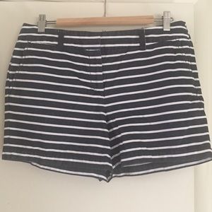 Ann Taylor Loft Classy Striped Shorts