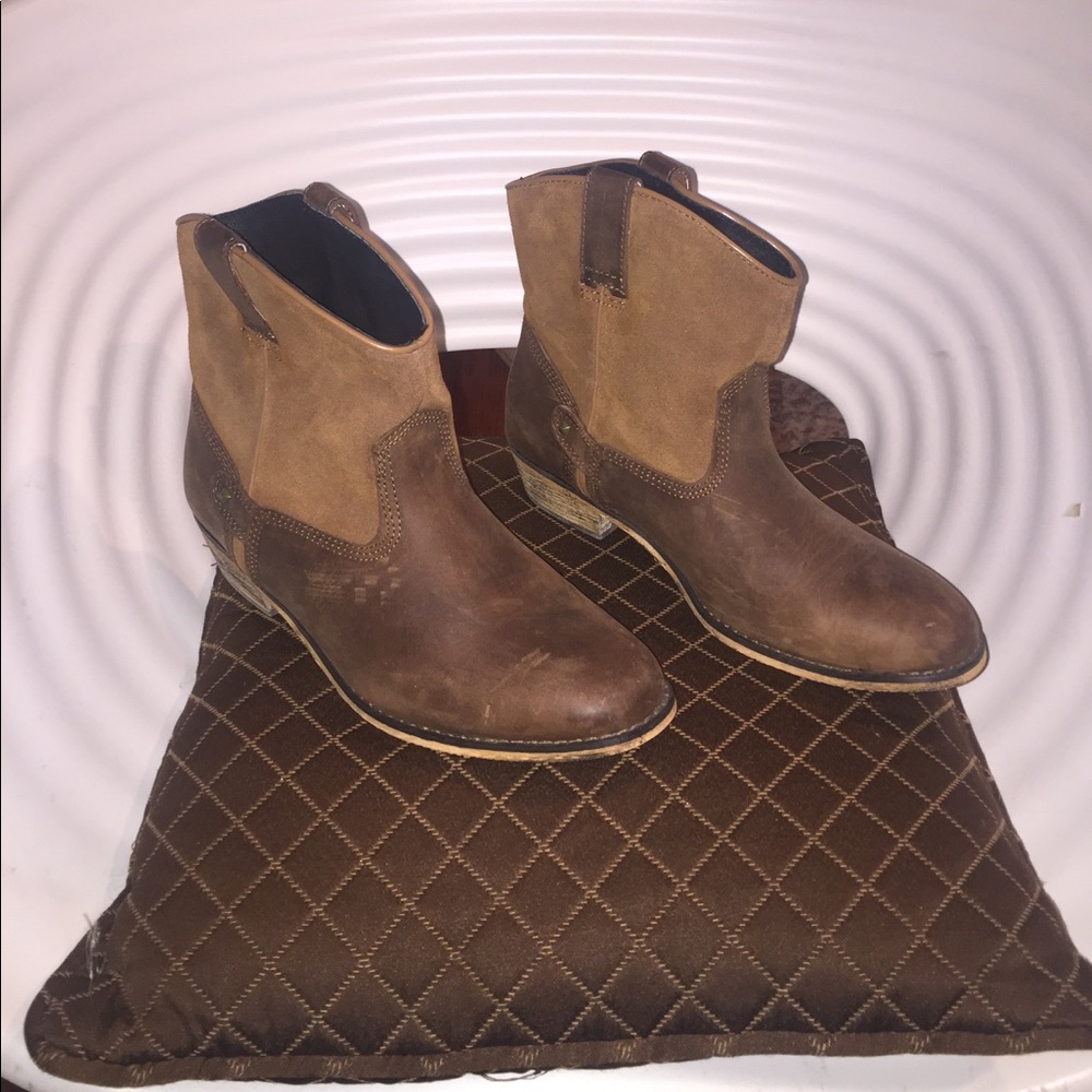 Soho Leather Booties