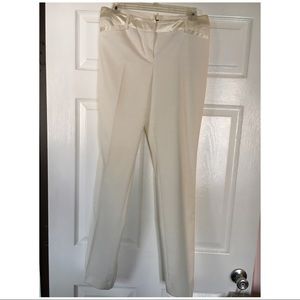 Express satin trimmed tuxedo pants - size 6