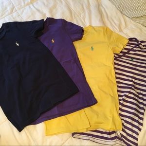 *4* Polo tshirts _ bundle